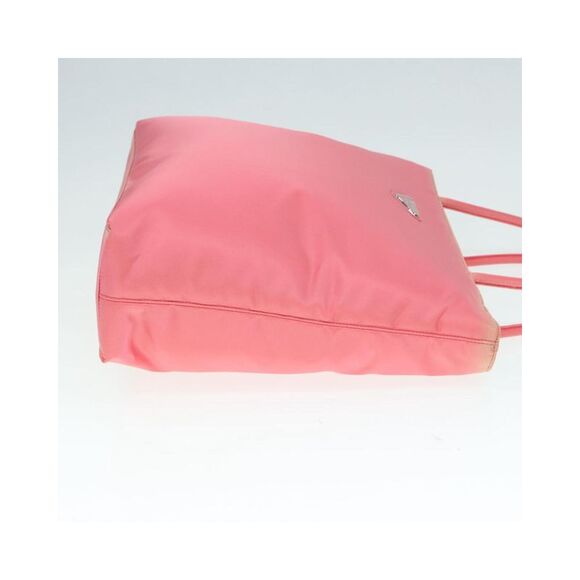 Pre Loved Prada Tote Bag Nylon Style Women Pink - Picture 4 of 8